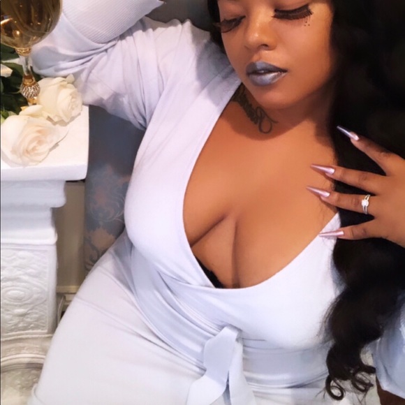 ~Contentment Off-Shoulder Sweater Dress~ - Picture 10 of 12